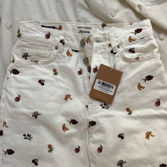 Reformation jeans fruitloops - Picture 3 of 4